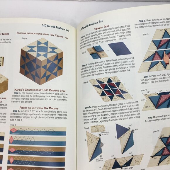 Vintage 1997 Decorating With Theme Quilts Book Sharlene Jorgenson Pattern Design - Picture 8 of 10